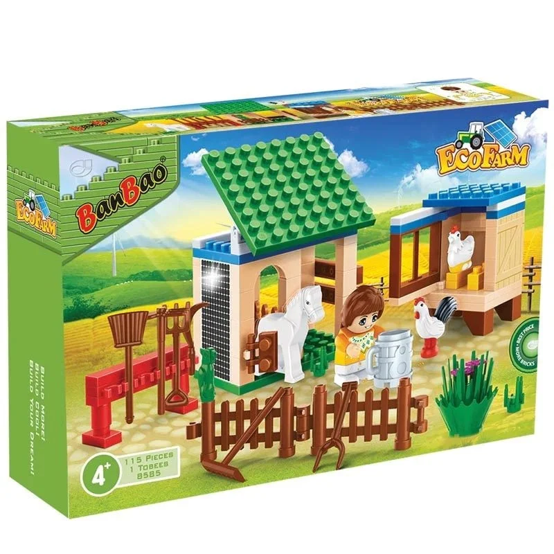 Banbao Animal Farm Building Set 8585