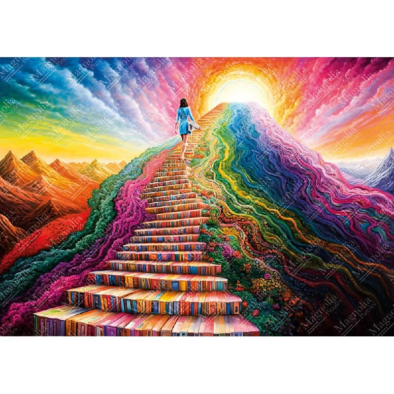 1000pc Path to Wisdom Elif Hurdogan Special Edition Jigsaw Puzzle