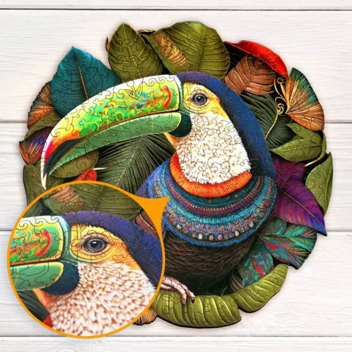 200pc Wooden Jigsaw Toucan