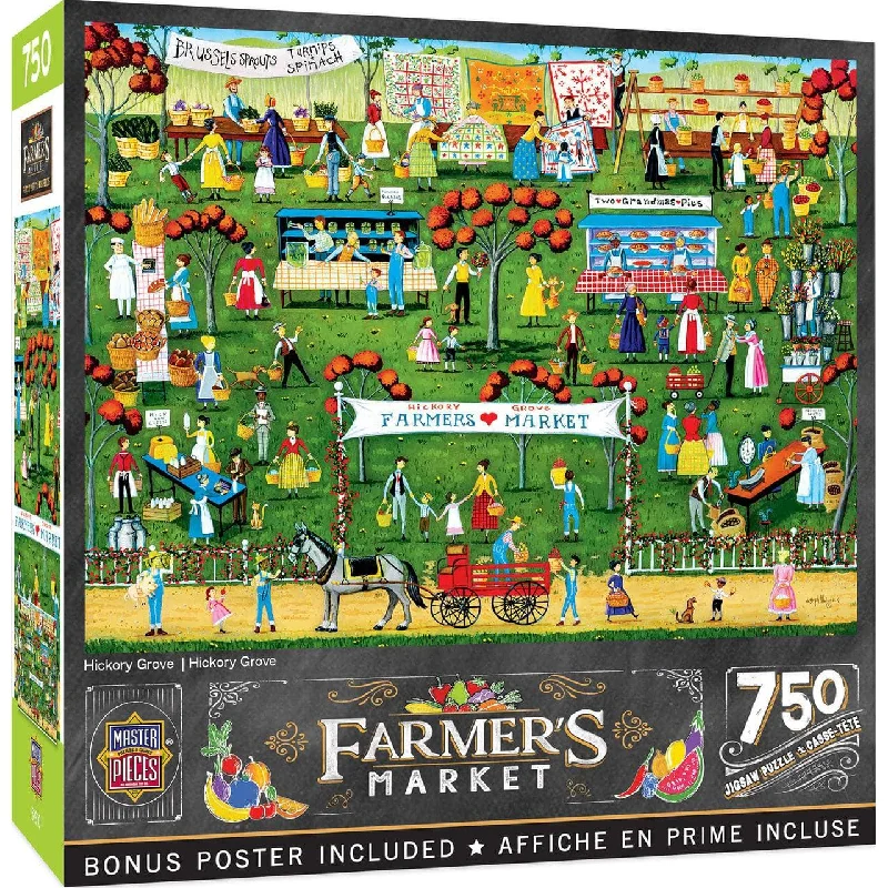 Farmer's Market - Hickory Grove - 750 Piece Puzzle