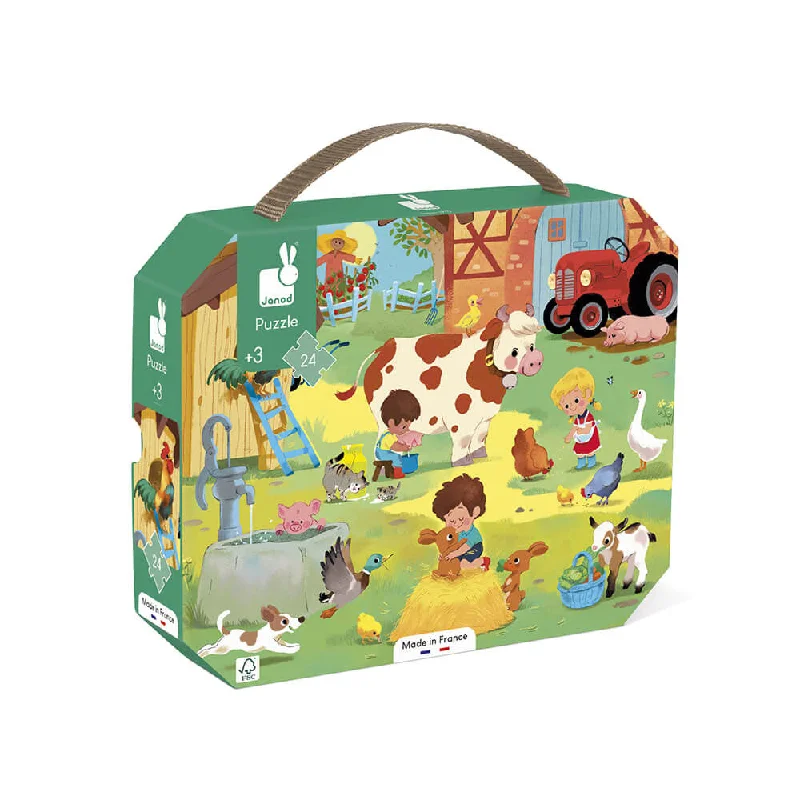 A Day At The Farm - 24 Piece Jigsaw