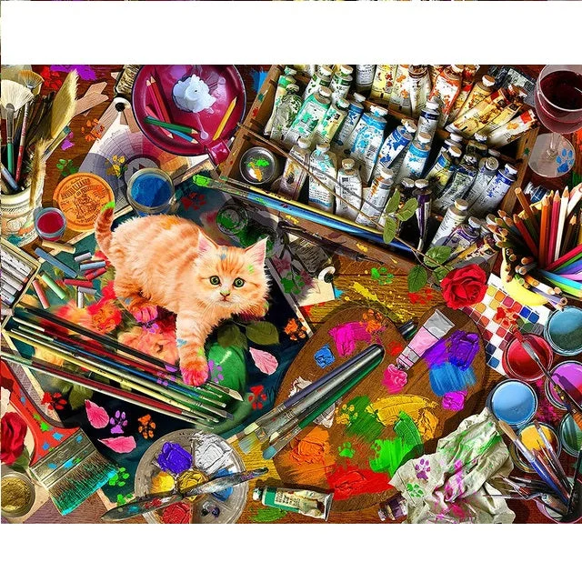 An Unexpected Mews 1000 Piece Jigsaw Puzzle