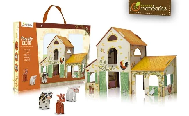 Avenue Mandarine Puzzle Decor The Farm