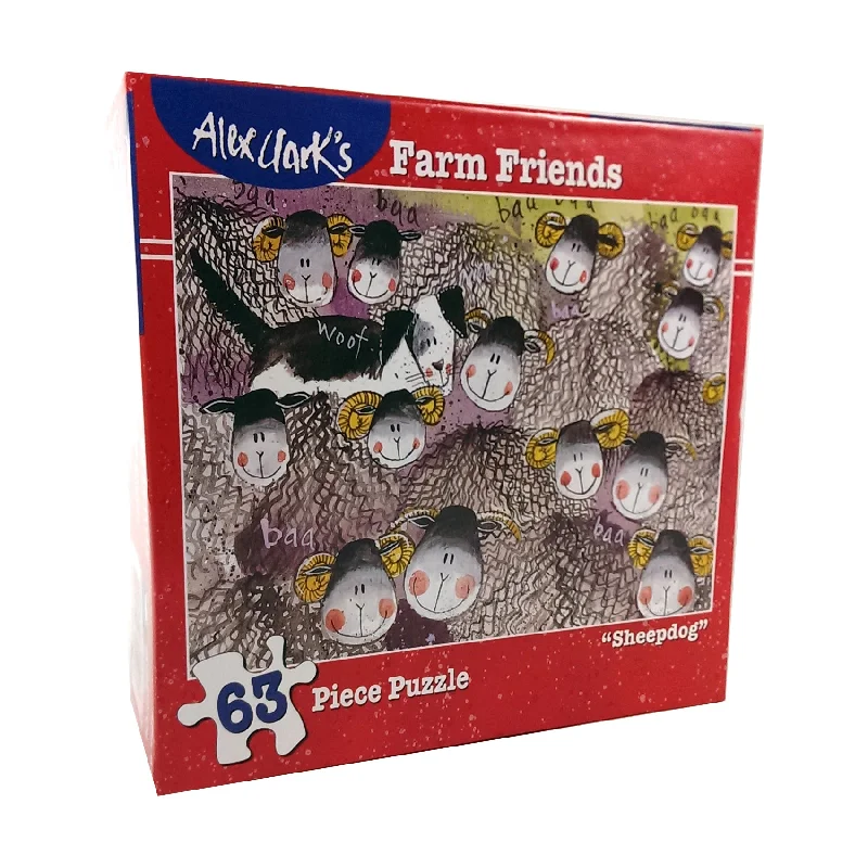 Alex Clark's Farm Friends - Sheepdog Puzzle: 63 Pcs