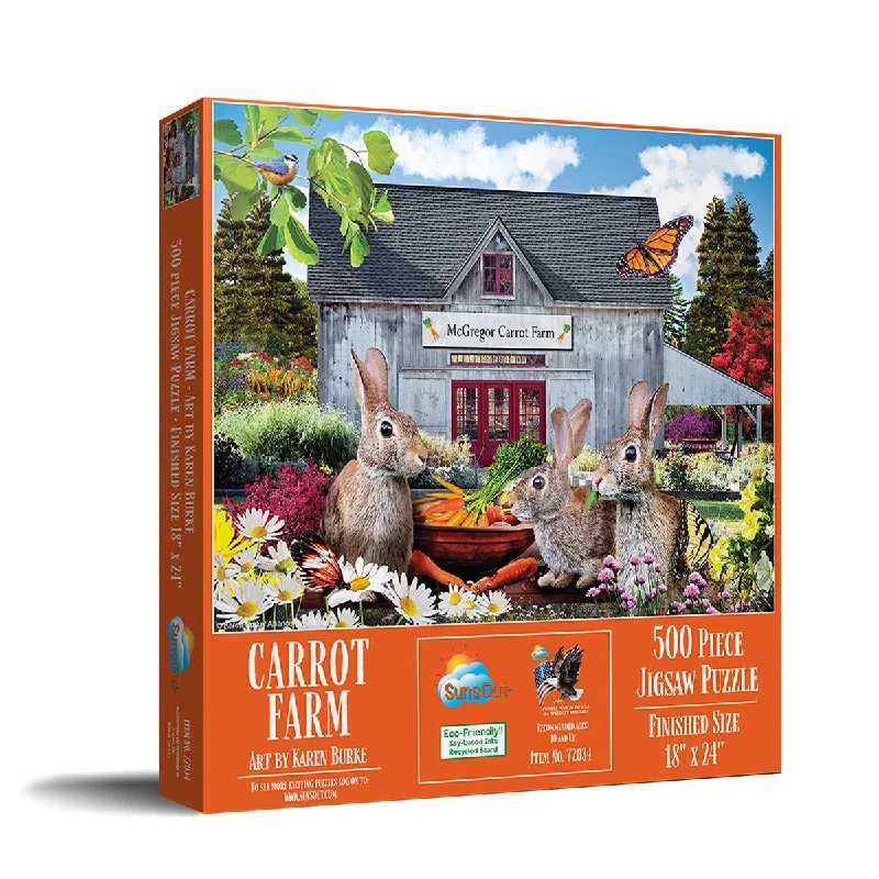 Carrot Farm 500 PC Puzzle 72034