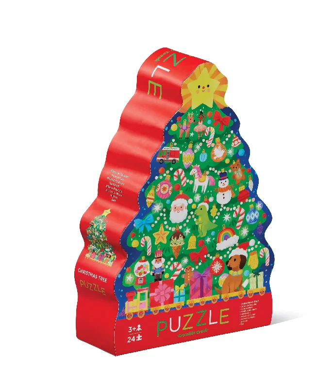 Christmas Tree 24-Piece Floor Puzzle