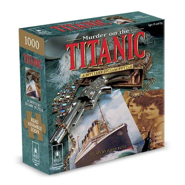 Classic Mystery Jigsaw Puzzles Murder on the Titanic 1000 pc