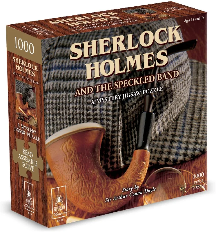 Classic Mystery Jigsaw Puzzles Sherlock Holmes 1000pc