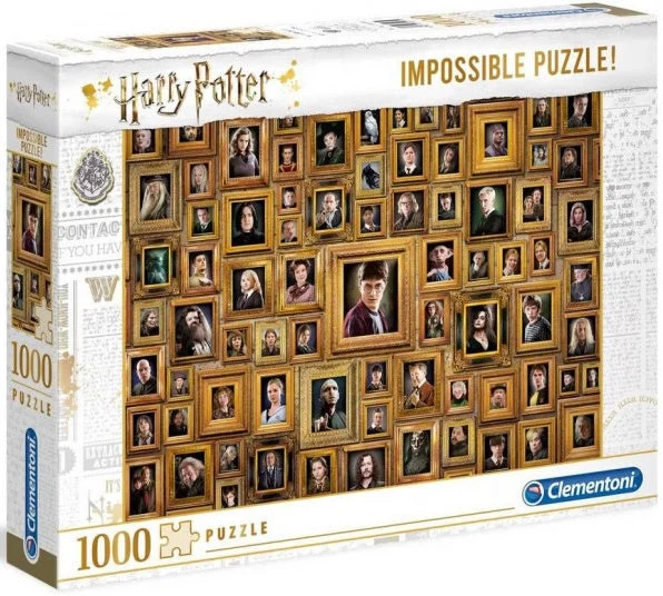 Clementoni Puzzle Harry Potter and the Chamber of Secrets Impossible Puzzle 1,000 pieces  Jigsaw Puzzle