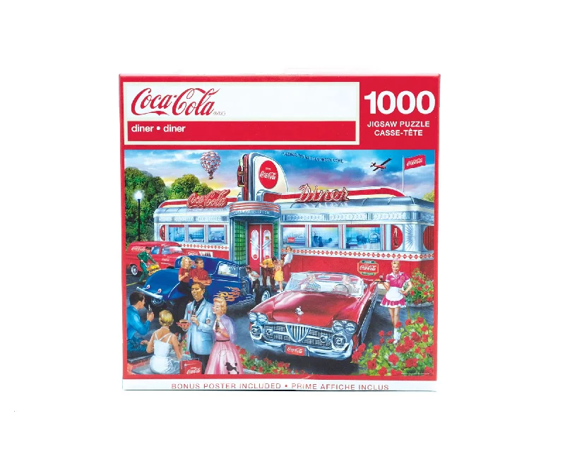 Coca-Cola Diner 1000 Piece Jigsaw Puzzle