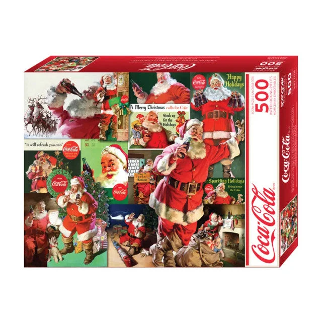 Coca-Cola Sparkling Holidays 500 Piece Jigsaw Puzzle