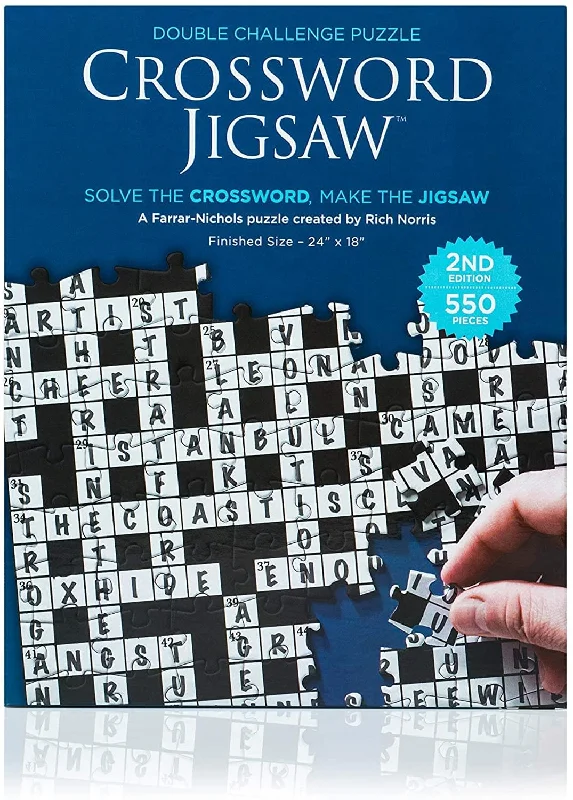 Crossword 550 Piece Jigsaw Puzzle | 2nd Edition