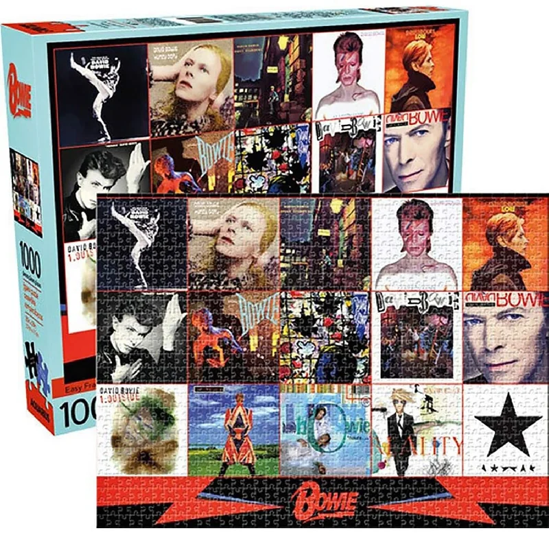 David Bowie Albums 1000 Piece Jigsaw Puzzle