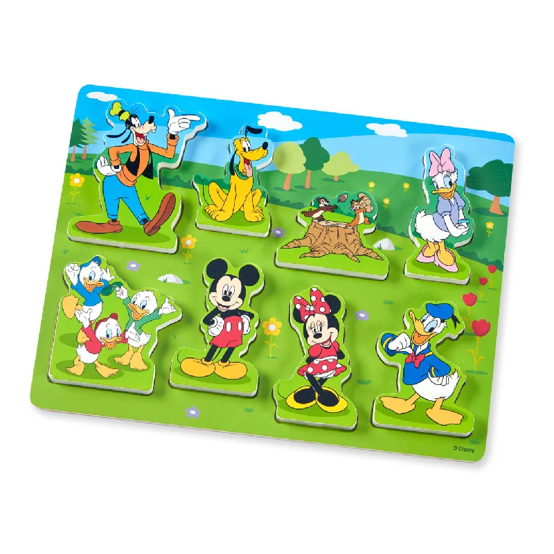 Disney Mickey Mouse Wooden Chunky Puzzle