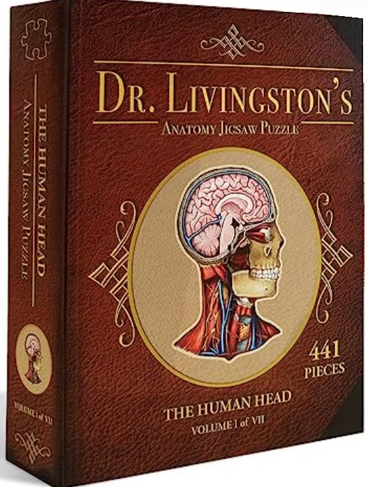 Dr Livingston Anatomy Jigsaw Puzzle The Human Head