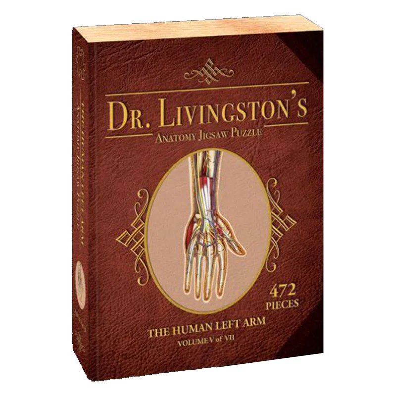 Dr Livingston Anatomy Jigsaw Puzzle The Human Left Arm 472pc