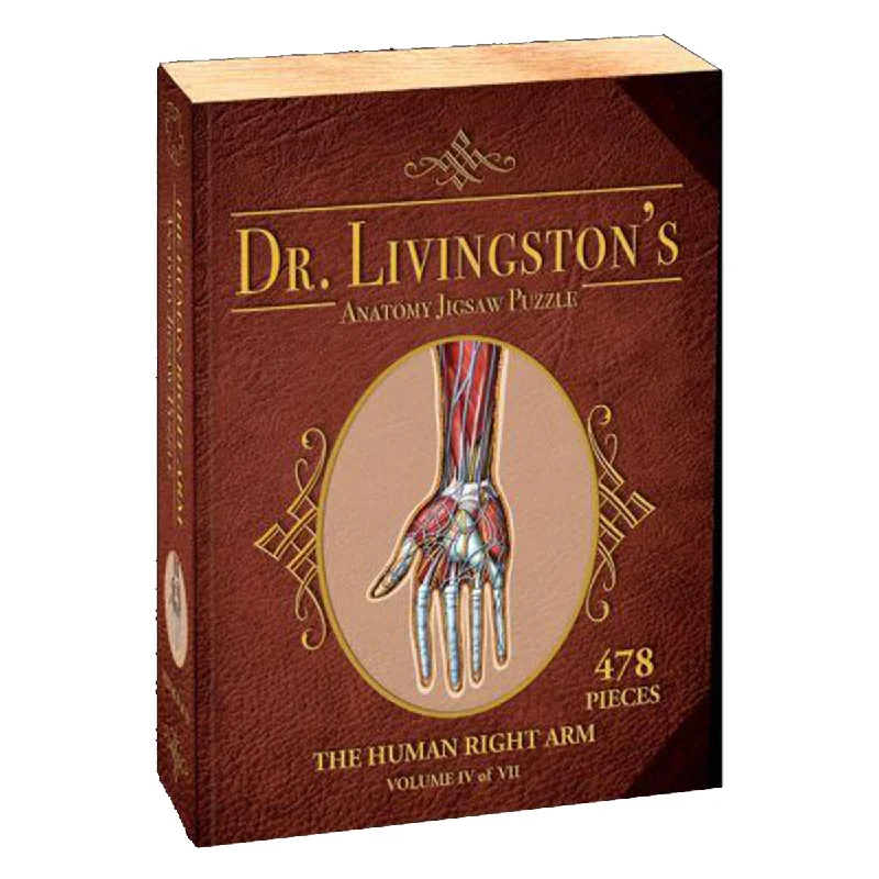 Dr Livingston Anatomy Jigsaw Puzzle The Human Right Arm 478pc