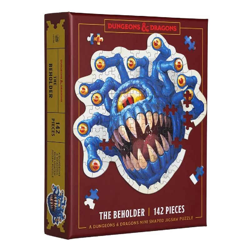 Dungeons & Dragons Mini Shaped Jigsaw Puzzle - Beholder Edition