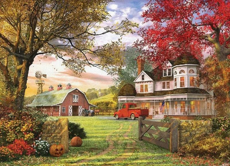 EuroGraphics: Old Pumpkin Farm: 300 Piece Puzzle