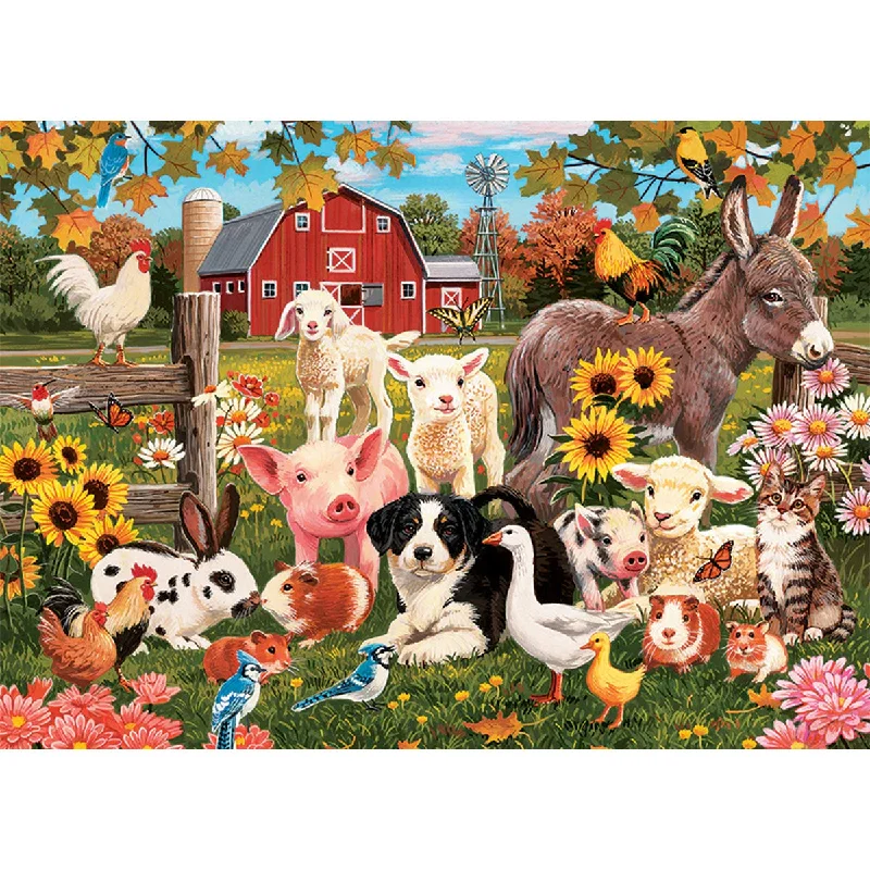 Family Farm 350-Piece Puzzle 47037