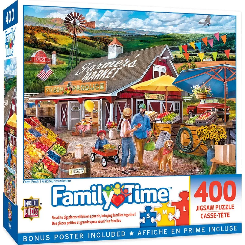 Family Time - Farm Fresh - 400 Piece Puzzle