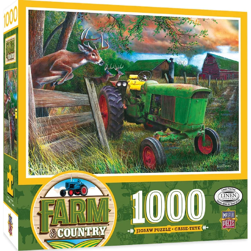 Farm & Country - Deer Crossing - 1000 Piece Puzzle