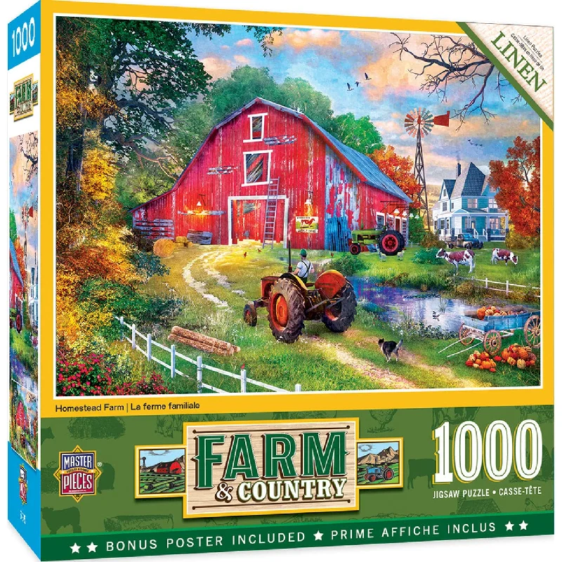 Farm & Country - Homestead Farm - 1000 Piece Puzzle