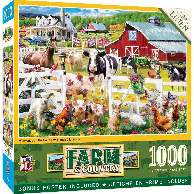 Farm & Country - Weekends on the Farm - 1000 Piece Puzzle