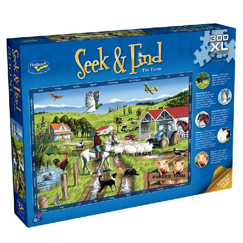 Farm - Seek and Find - Jigsaw 300XL