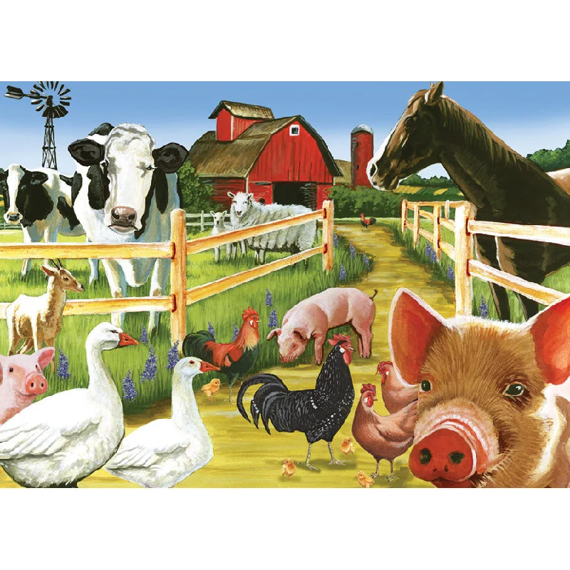 Farm Yard Welcome Tray Puzzle 35 Pc 58880