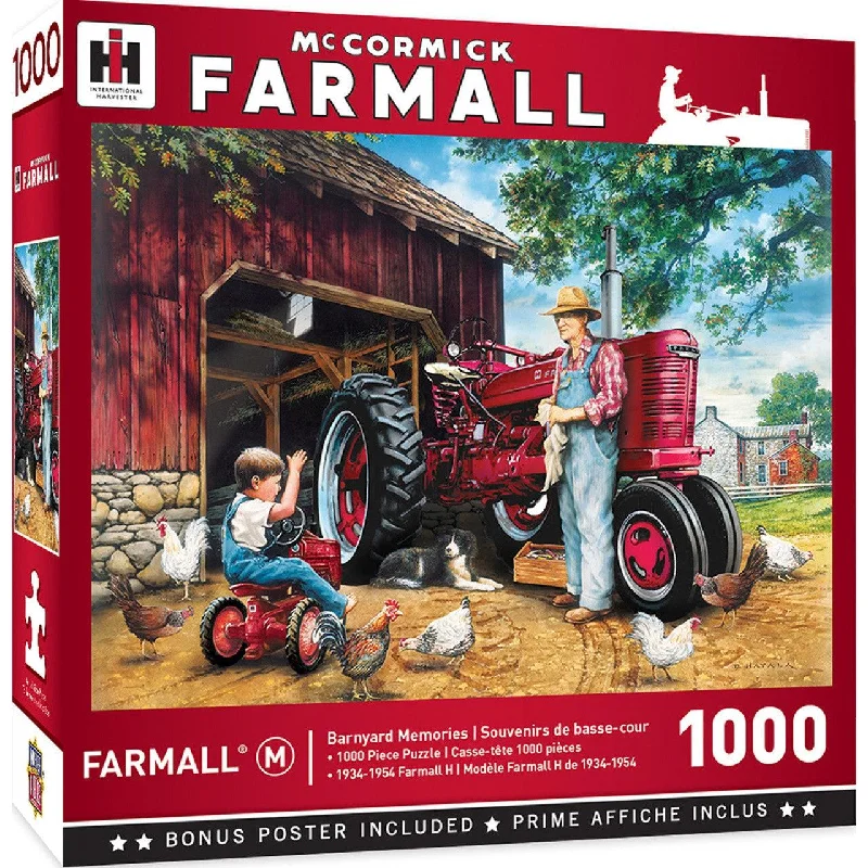 Farmall Case IH - Barnyard Memories - 1000 Piece Puzzle