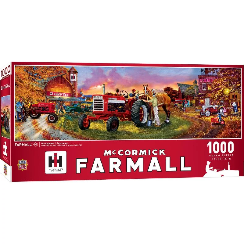 Farmall Case IH - Horsepower - 1000 Piece Panoramic Puzzle