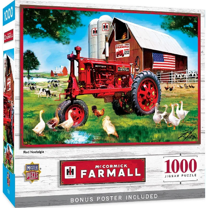 Farmall Case IH - Red Nostalgia - 1000 Piece Puzzle