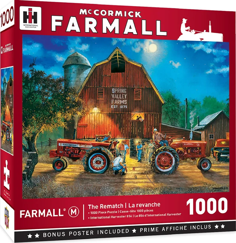 Farmall Tractors The Rematch 1000 Piece Jigsaw Puzzle