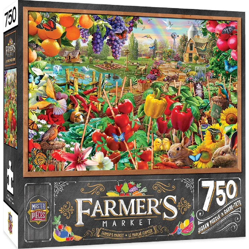 Farmer's Market - A Plentiful Season - 750 Piece Puzzle