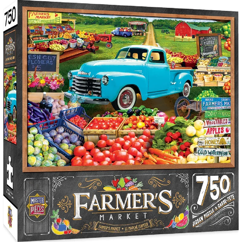 Farmer's Market - Locally Grown - 750 Piece Puzzle