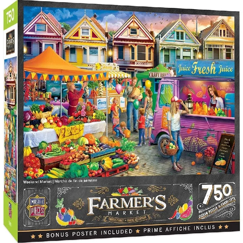 Farmer's Market - Weekend Market - 750 Piece Puzzle