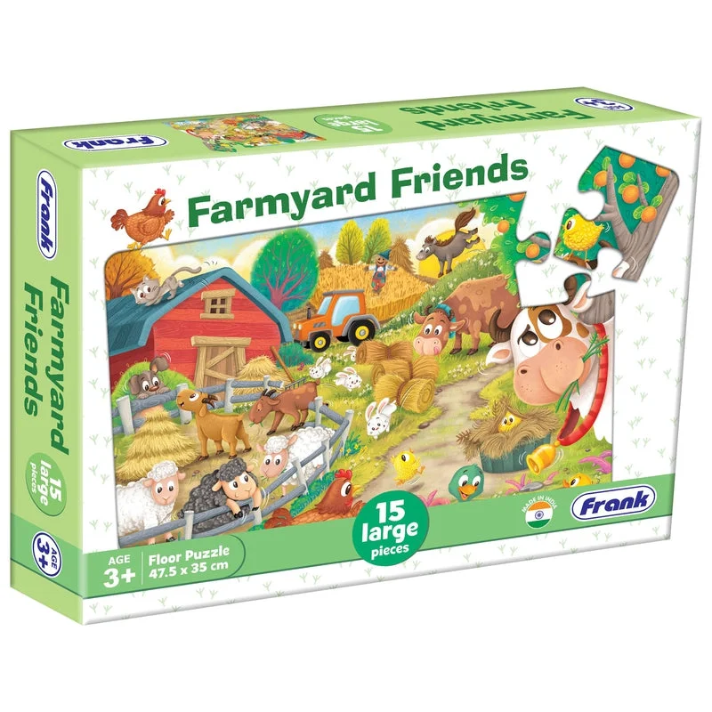 Farmyard Friends - 15 Pieces Floor Puzzle