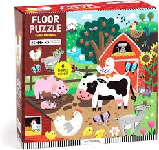 Floor Puzzle Farm Friends 25 pieces