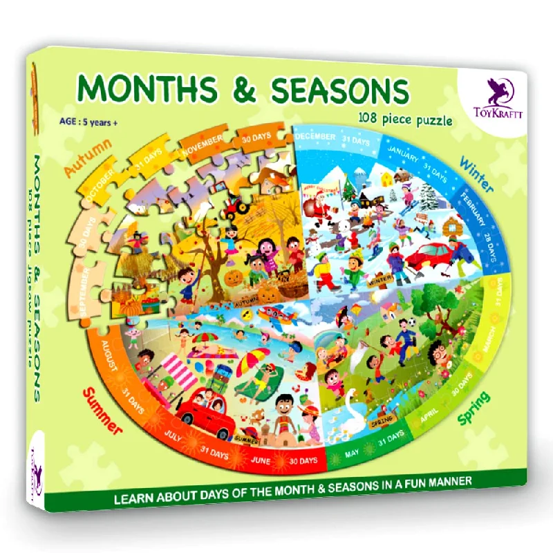 Four Seasons Jigsaw Puzzle (108 pieces)