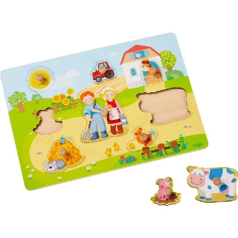 Haba Clutching puzzle On the farm