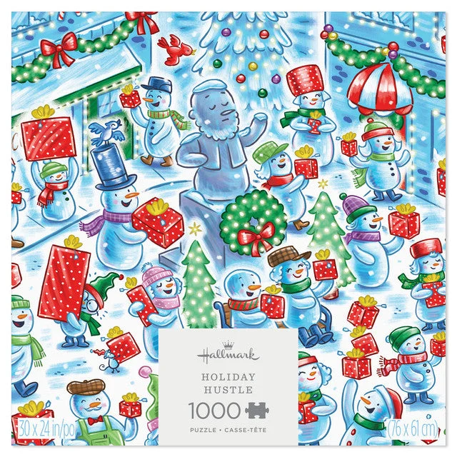 Hallmark Holiday Hustle 1000-Piece Jigsaw Puzzle