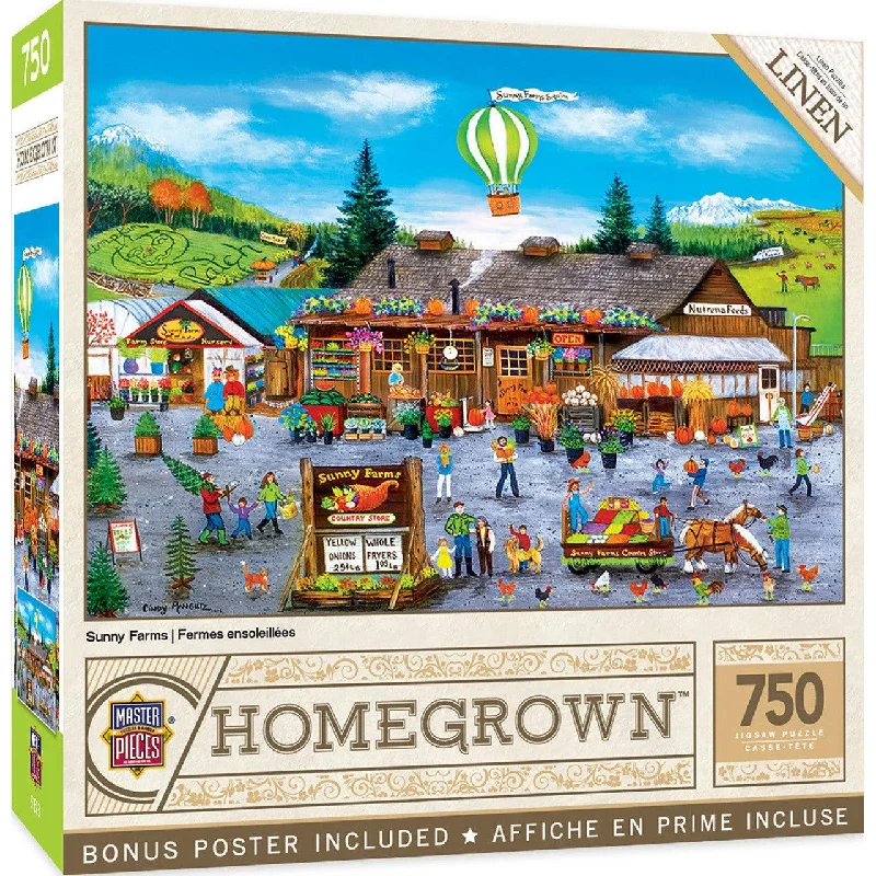 Homegrown - Sunny Farms - 750 Piece Puzzle