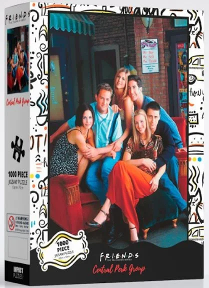 Impact Puzzle Friends Central Perk Group Puzzle 1,000 pieces  Jigsaw Puzzle