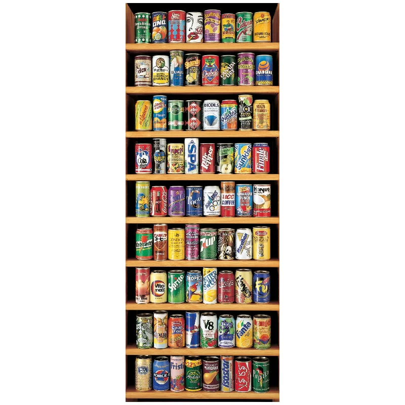 Soft Drink Cans Jigsaw Puzzle: 2000 Pcs