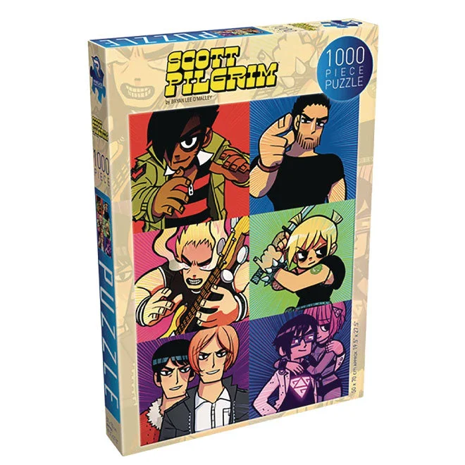 Jigsaw Puzzle - Scott Pilgrim - 1 - Evil Exes - 1000 Pieces