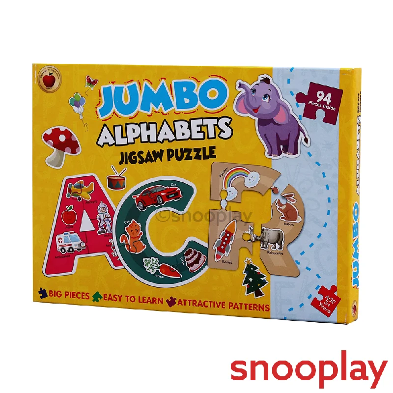 Jumbo Alphabets Jigsaw Puzzle - 94 PCS