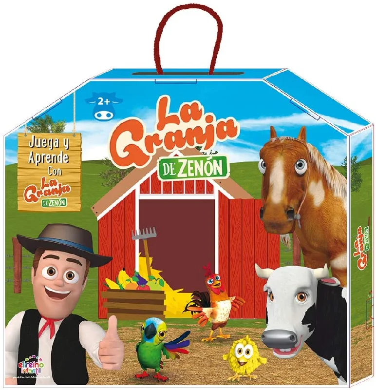 Zenon's Farm EB81205 Zenon's Farm Puzzles Play and Learn, Assorted