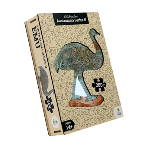 LPG Puzzles Wooden Australiana Puzzle - Emu