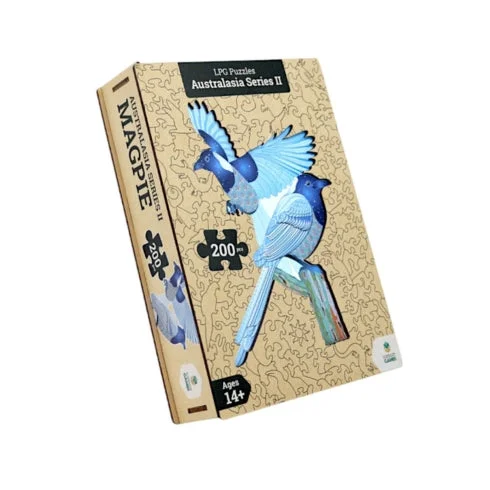 LPG Puzzles Wooden Australiana Puzzle - Magpie